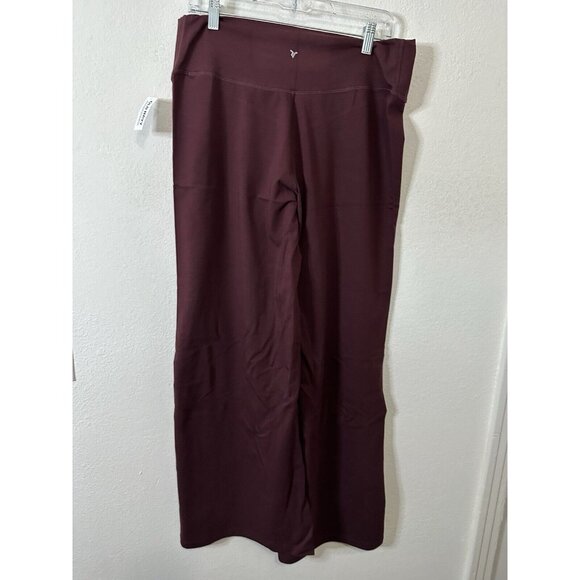 Old Navy Purple Extra High Rise Bootcut Go Dry Leggings Size Large - Picture 3 of 9